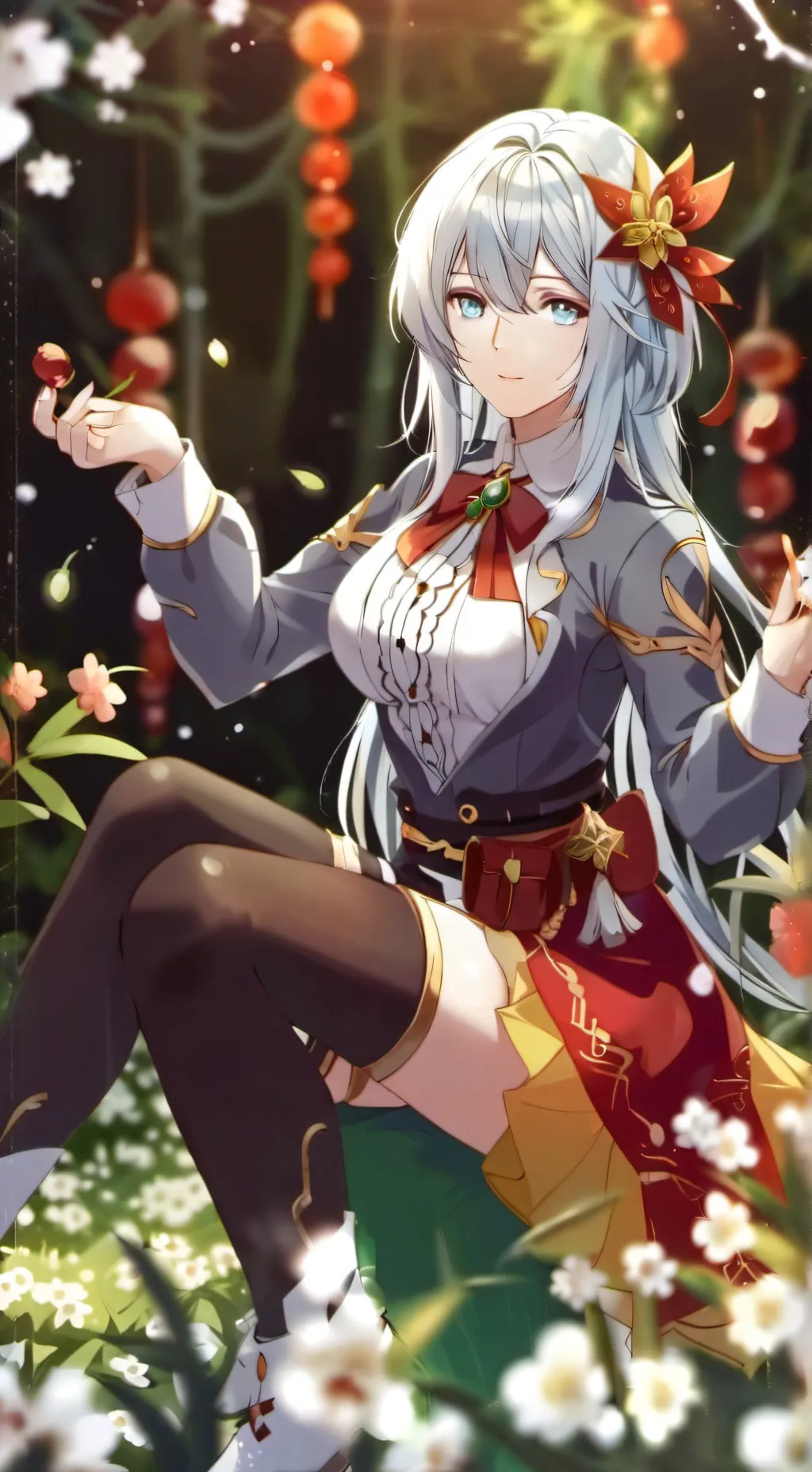 ai character: Alice's Shop Karen background