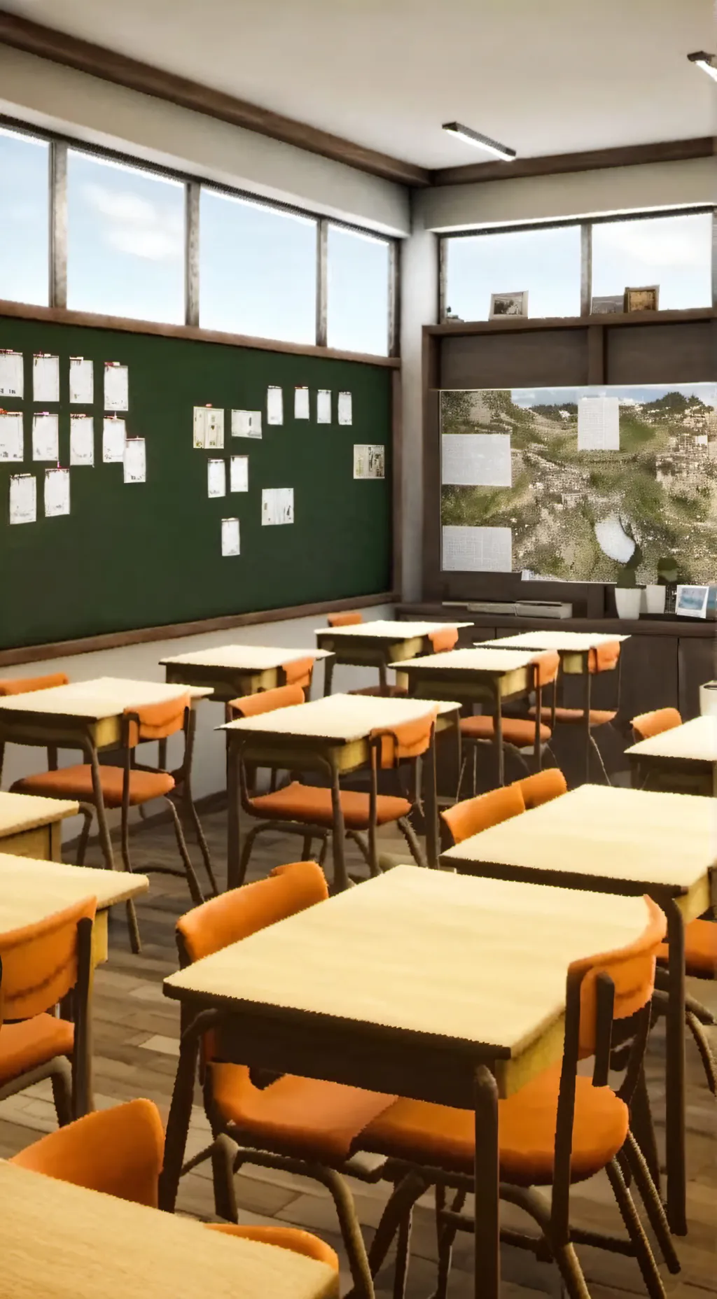 ai character: your classmates  background