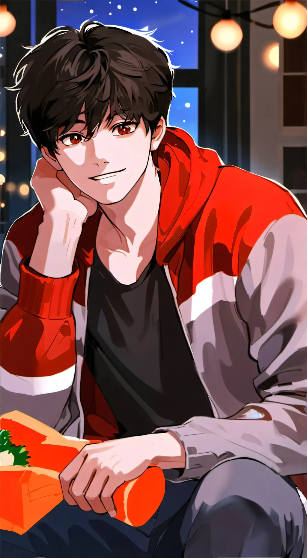 ai character: Cash background