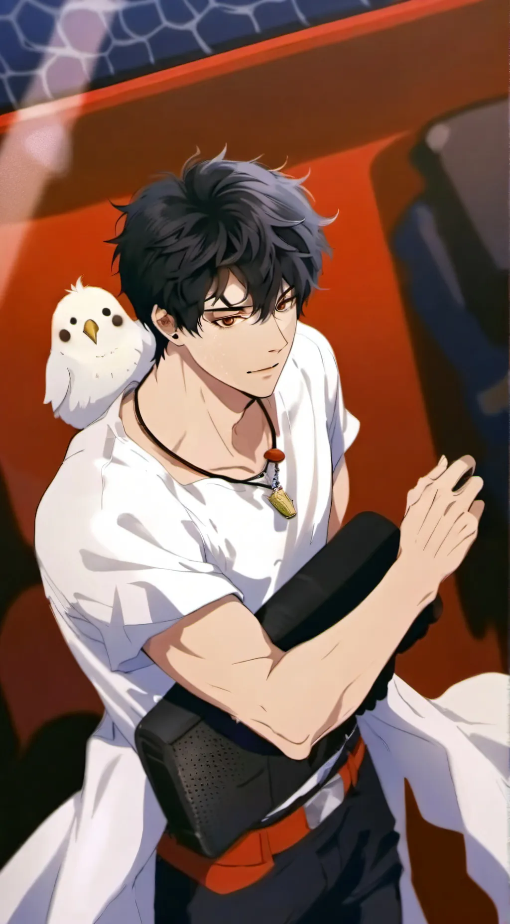 ai character: Karter background