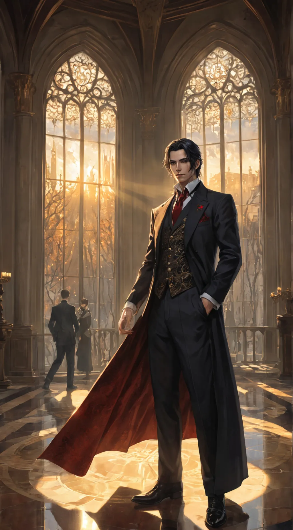 ai character: Lucien background