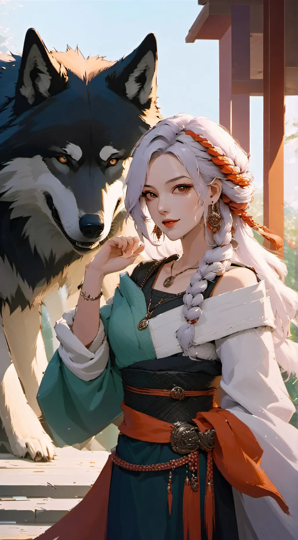 ai character: Lana background