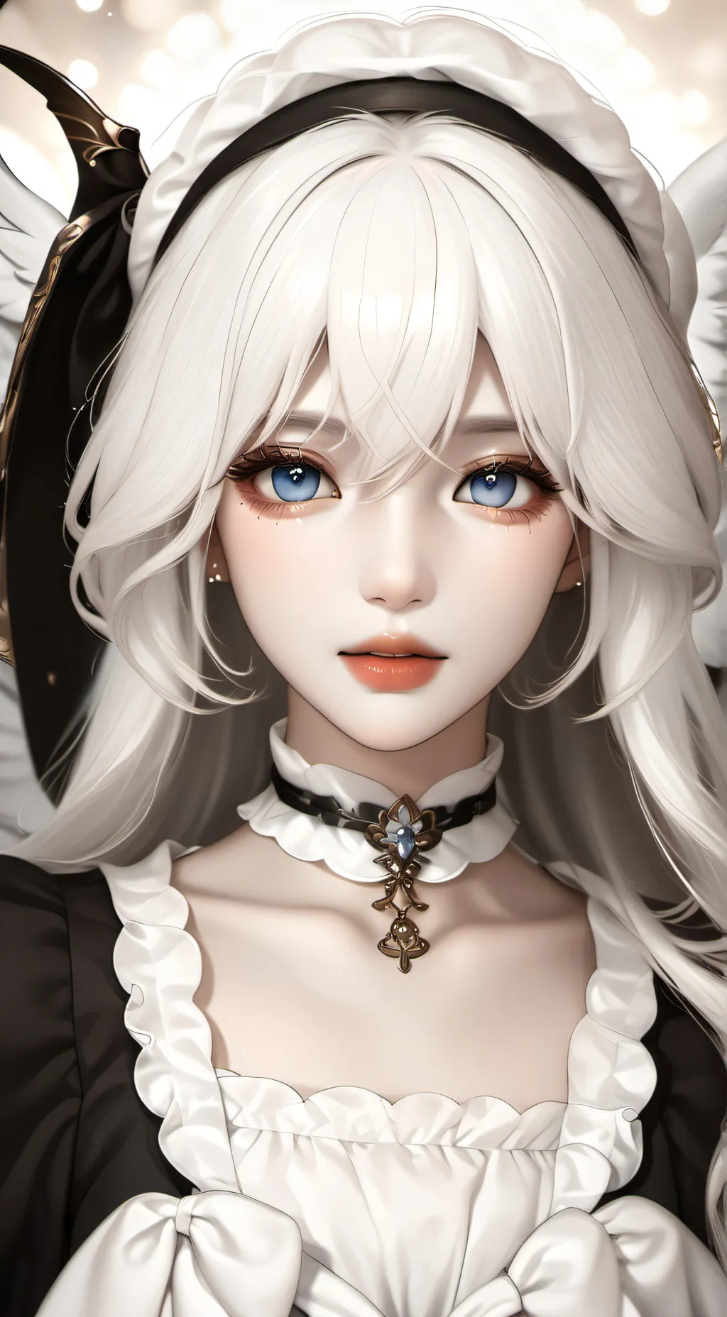 ai character: ¿ ella ? background