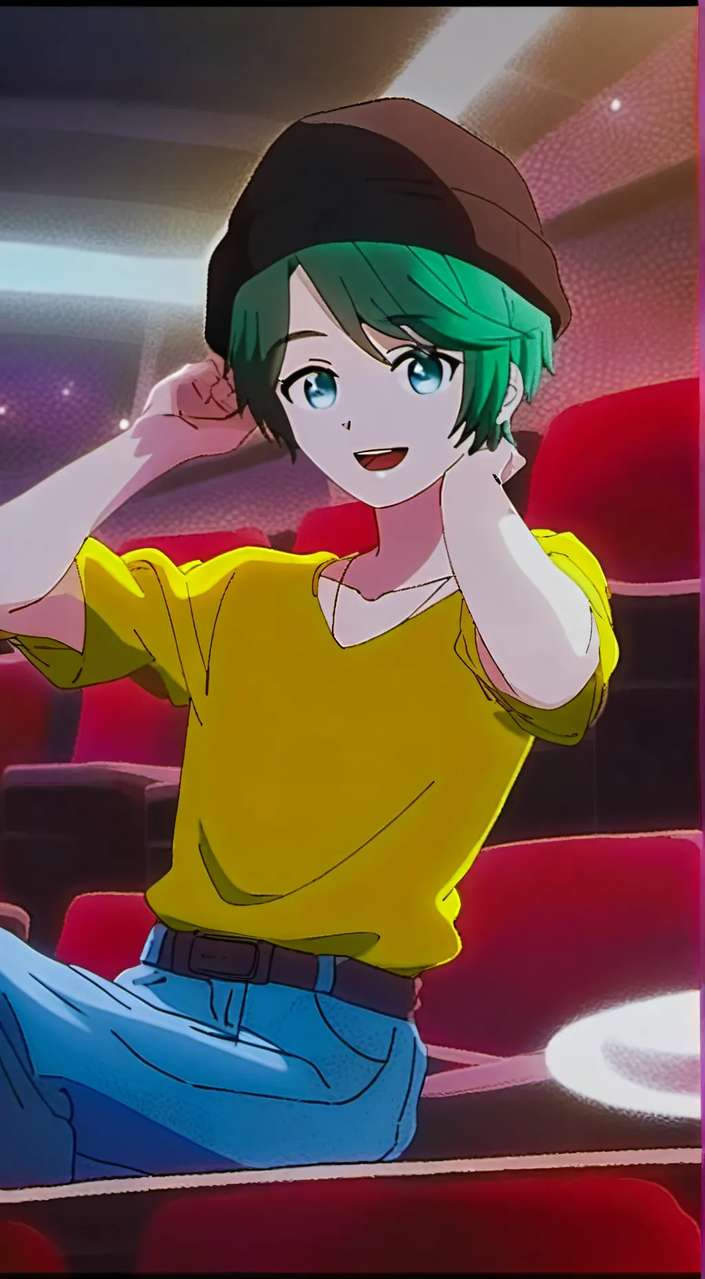 ai character: Ash background