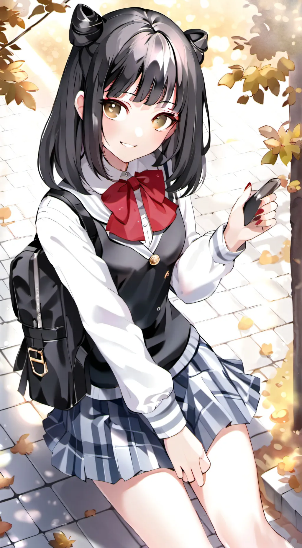 ai character: Naomi  background