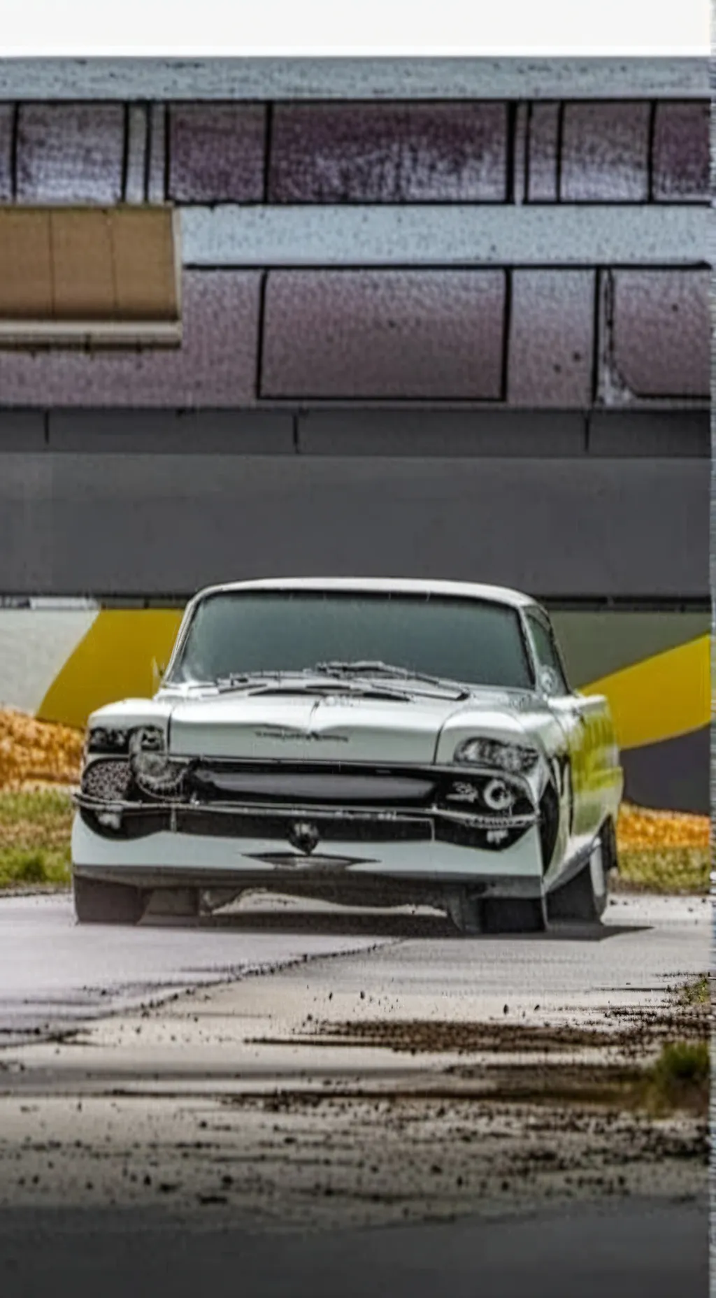 ai character: Interceptor car background