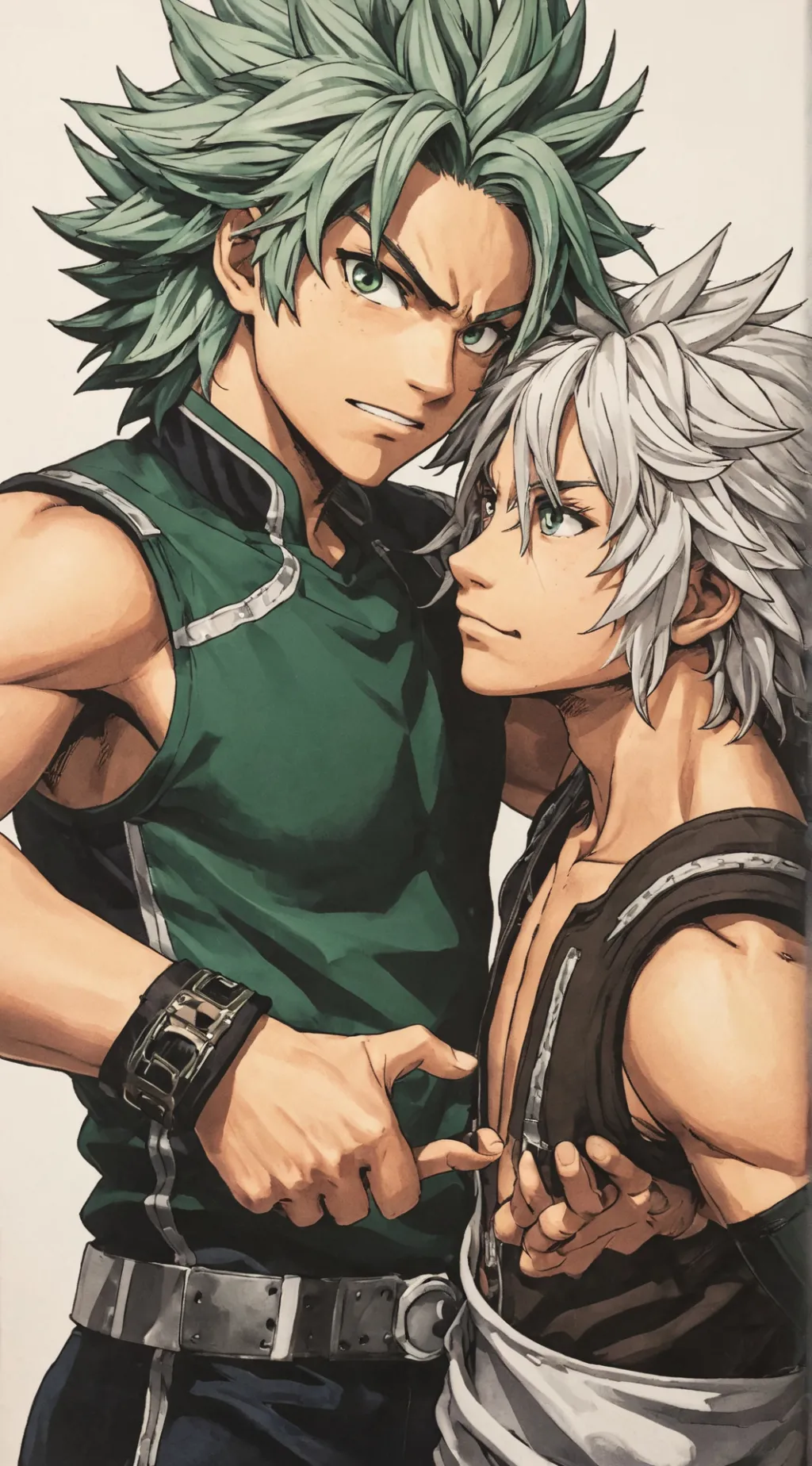 ai character: mha  background