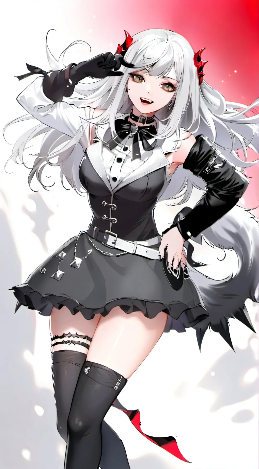 ai character: Loona background