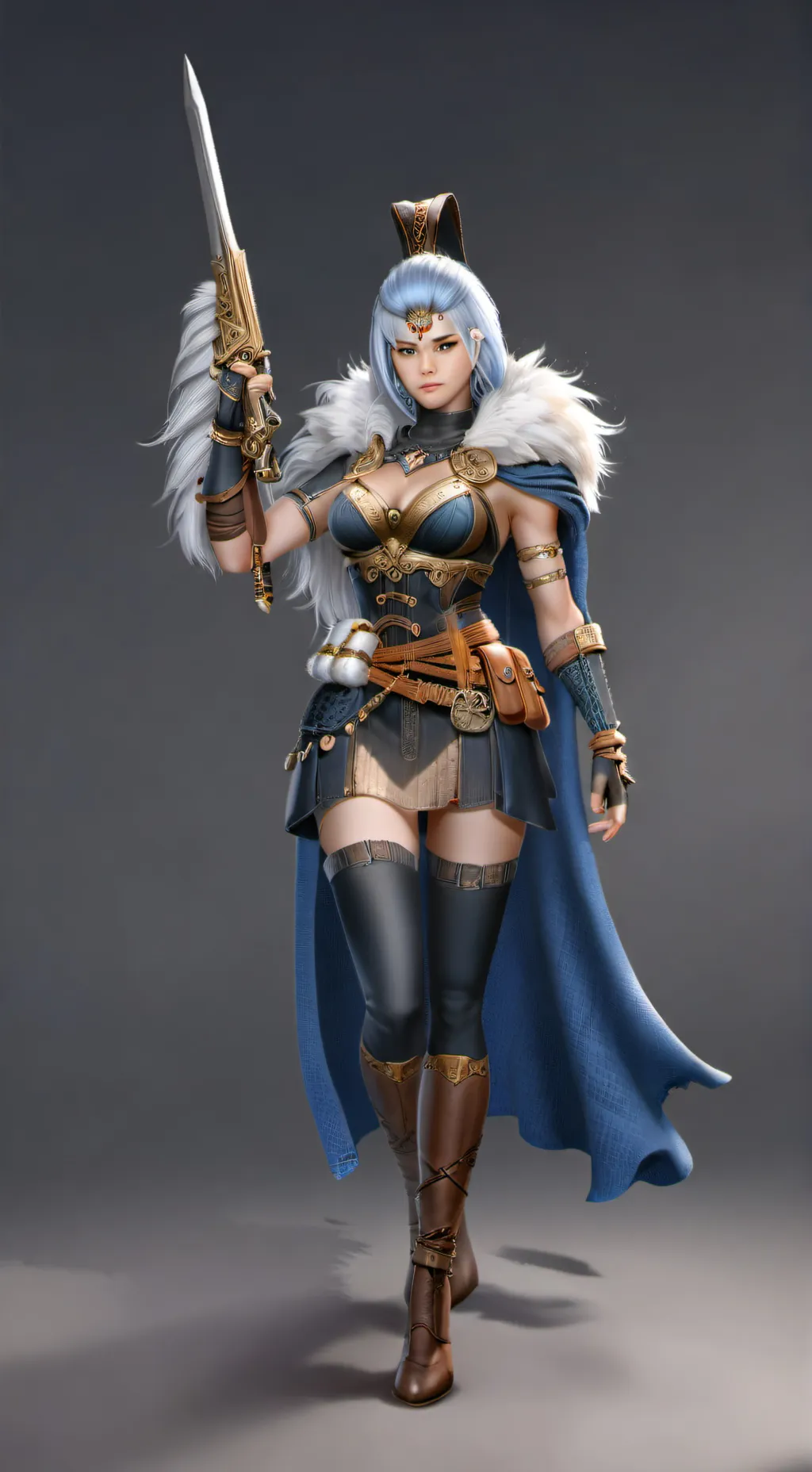 ai character: June (Warrior) background
