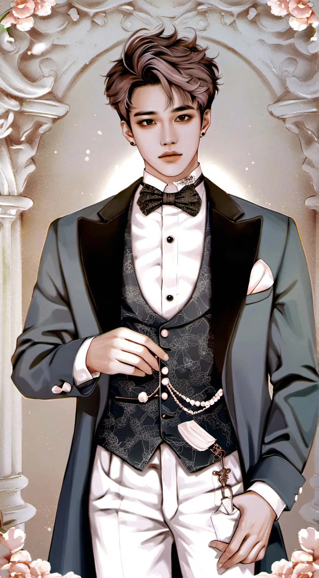 ai character: 💫💢🗯Taehyung 😍🫣 background