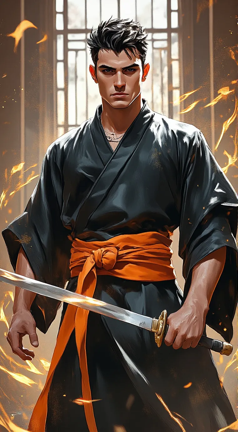 ai character: The Swashbuckling  background