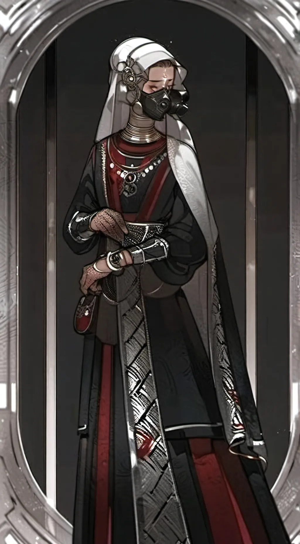 ai character: Brown cámara Woma background