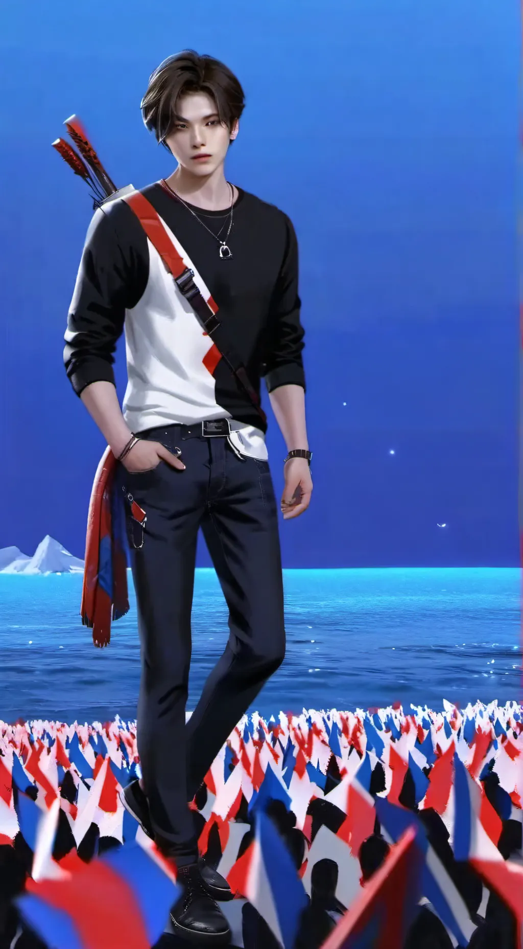 ai character: Felix  background