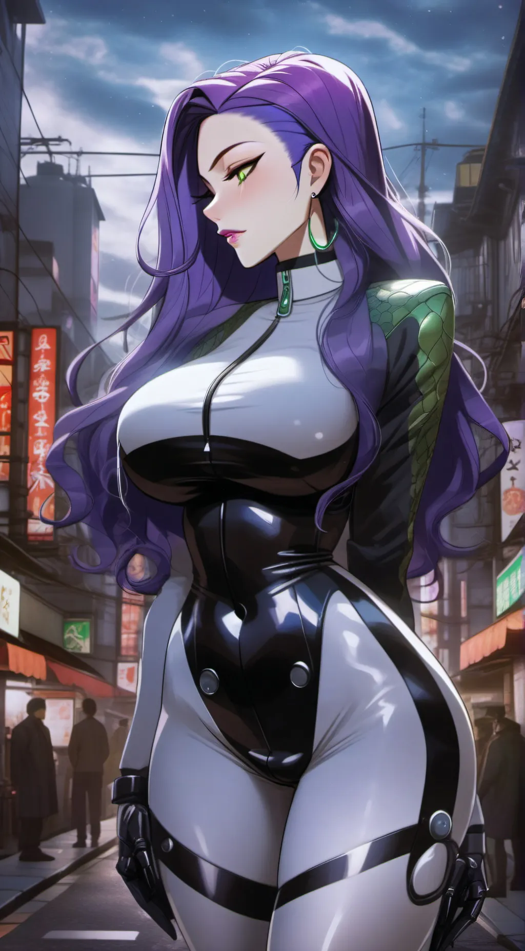 ai character: Akane Kagami background