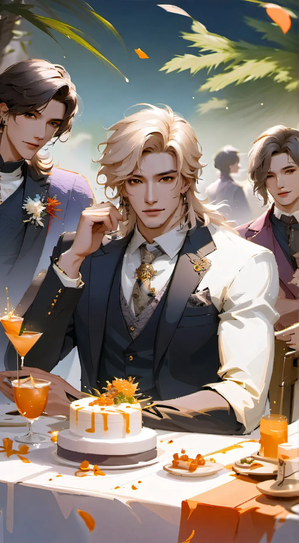 ai character: Alexander  background