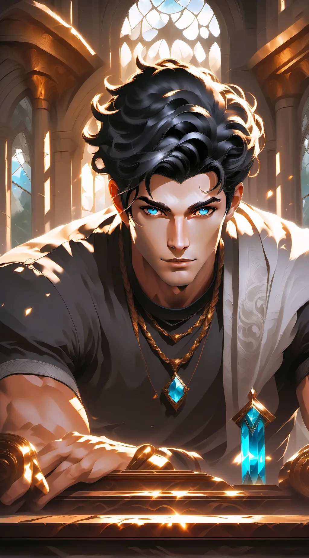 ai character: Zak background