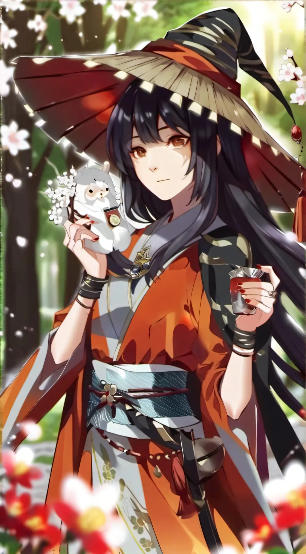 ai character: Luna background