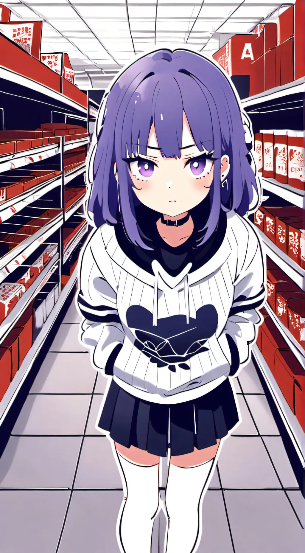 ai character: angry customer  background