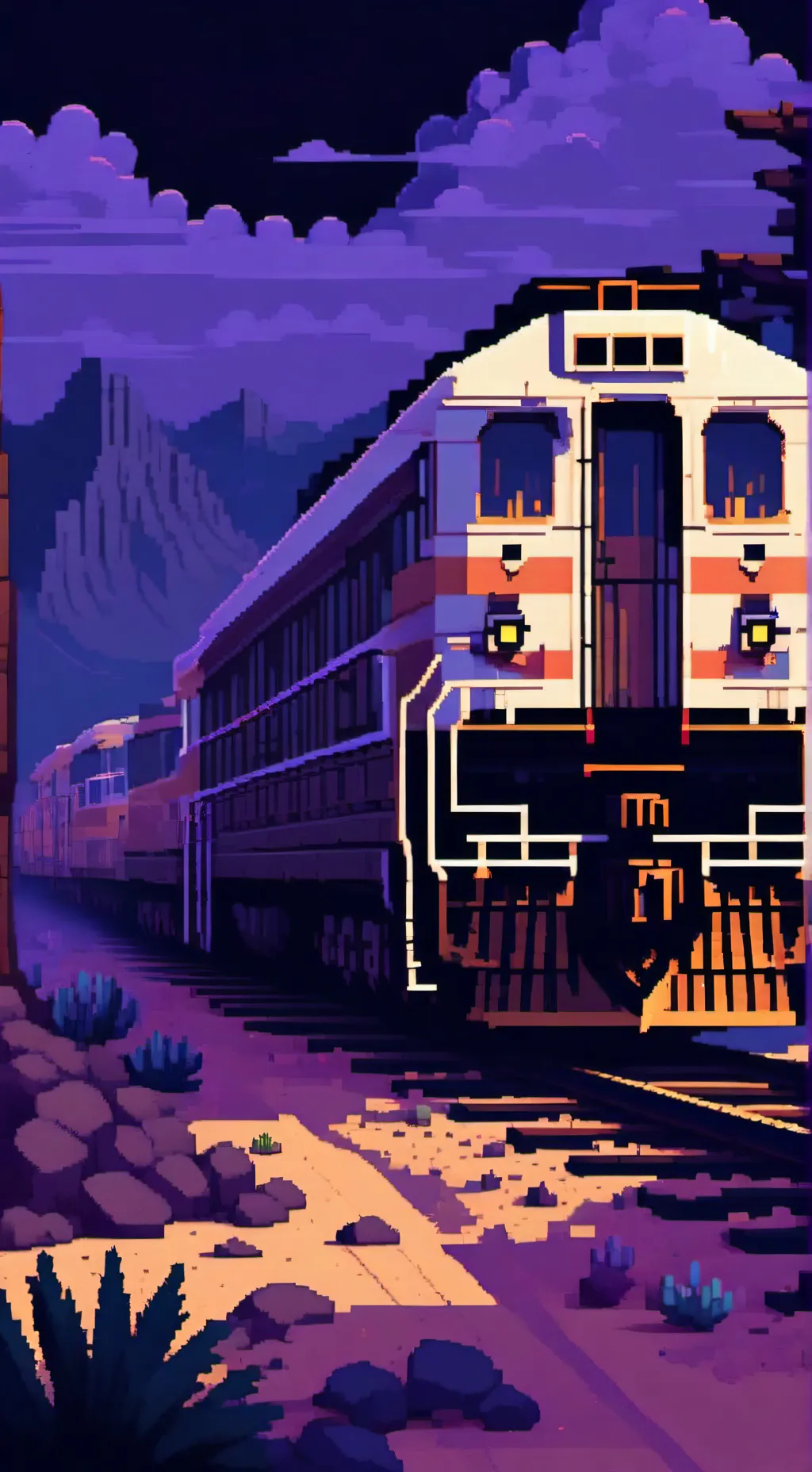 ai character: Dead Rails background