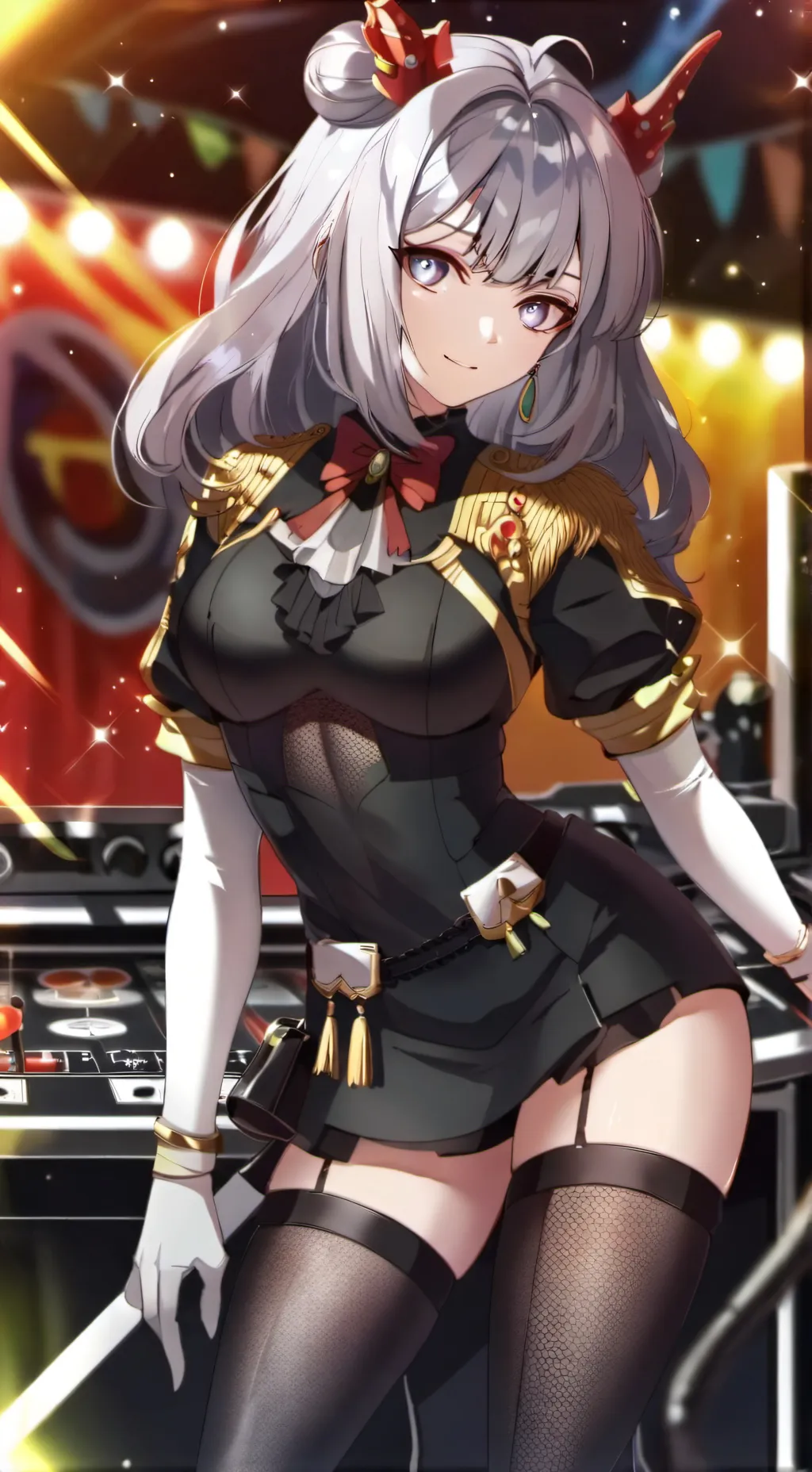 ai character: Alexandra  background