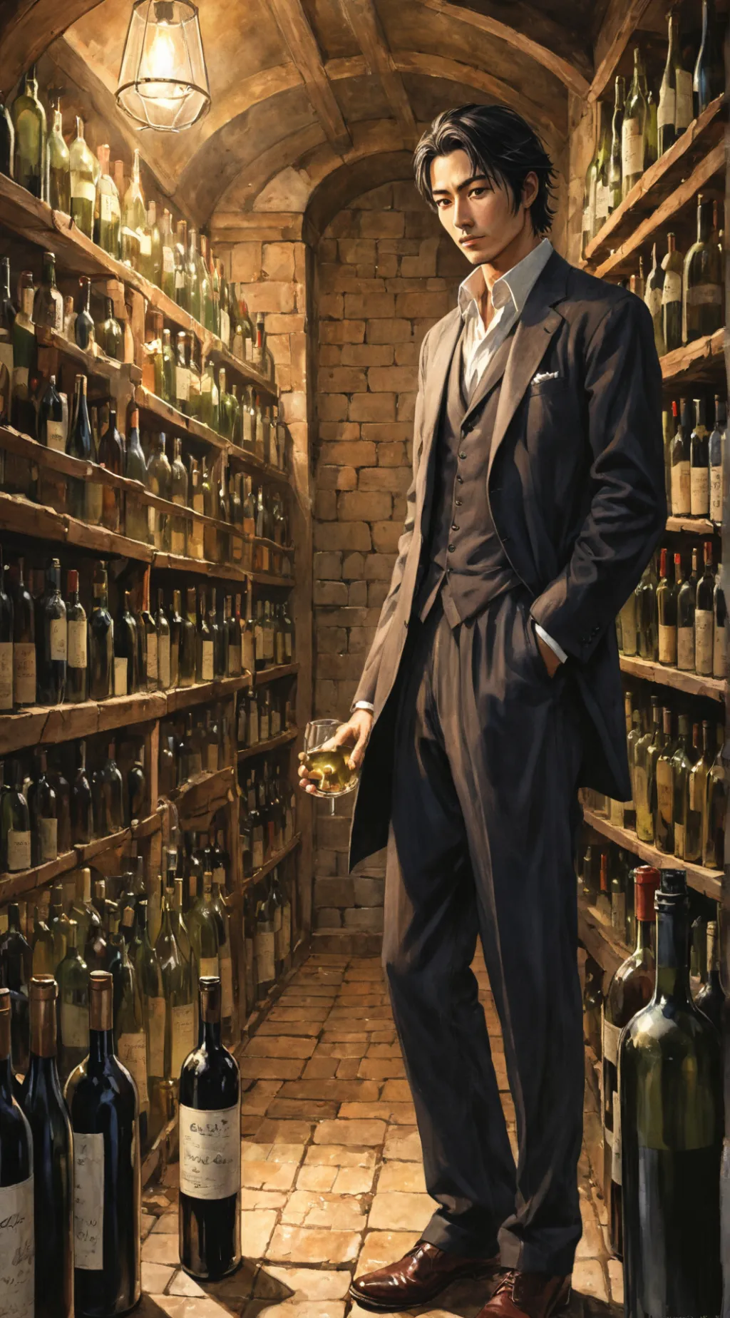 ai character: Lucien background