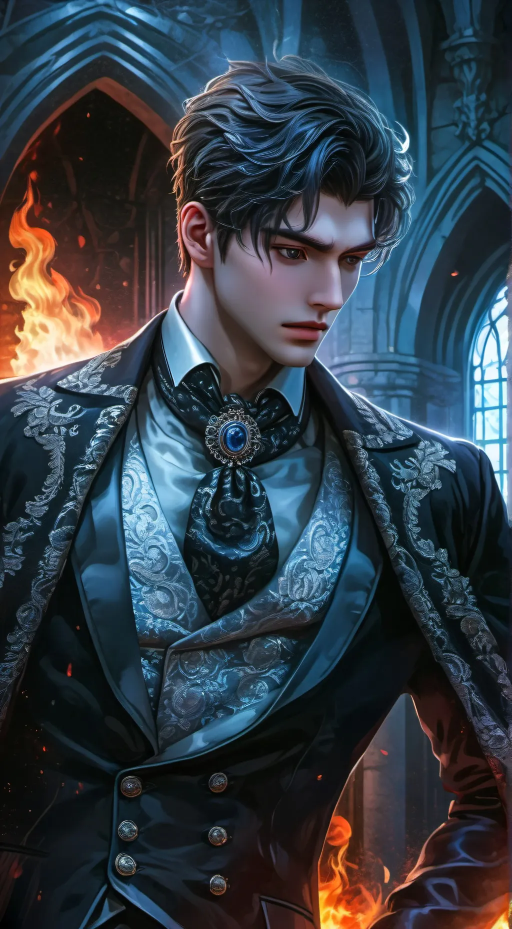 ai character: Aaron Warner background