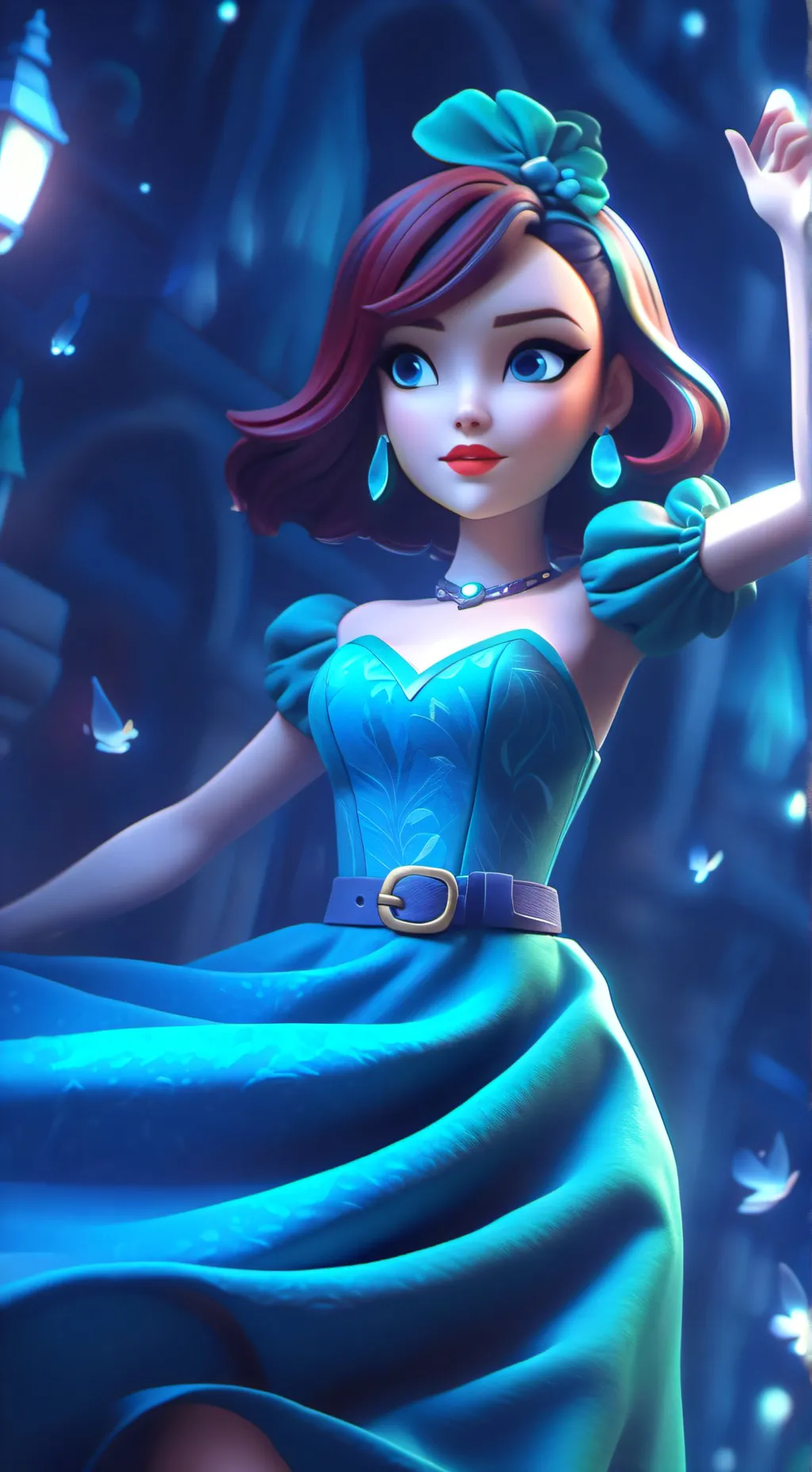 ai character: Nyx background