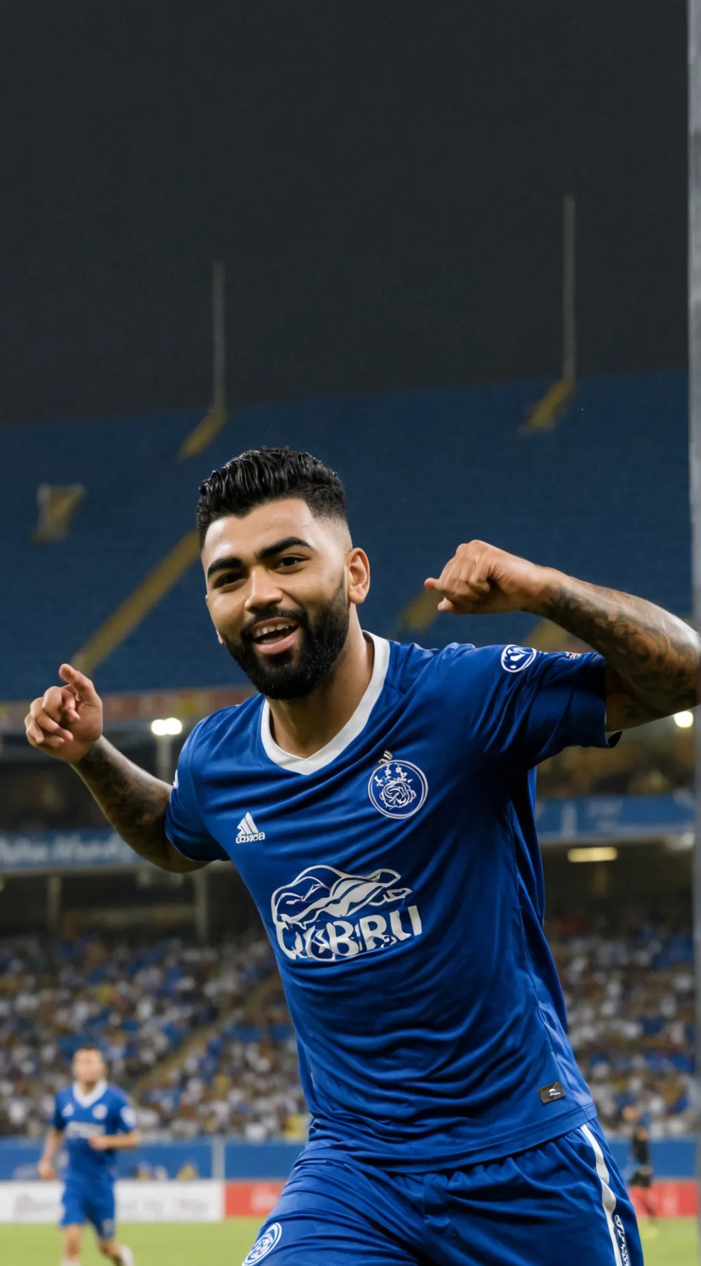 ai character: gabigol  background