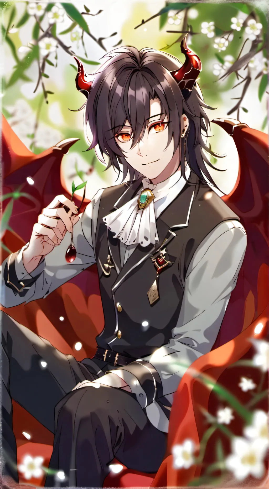 ai character: демон  background