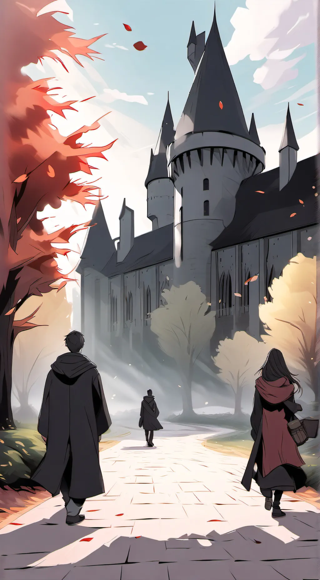 ai character: Hogwarts hybrids background