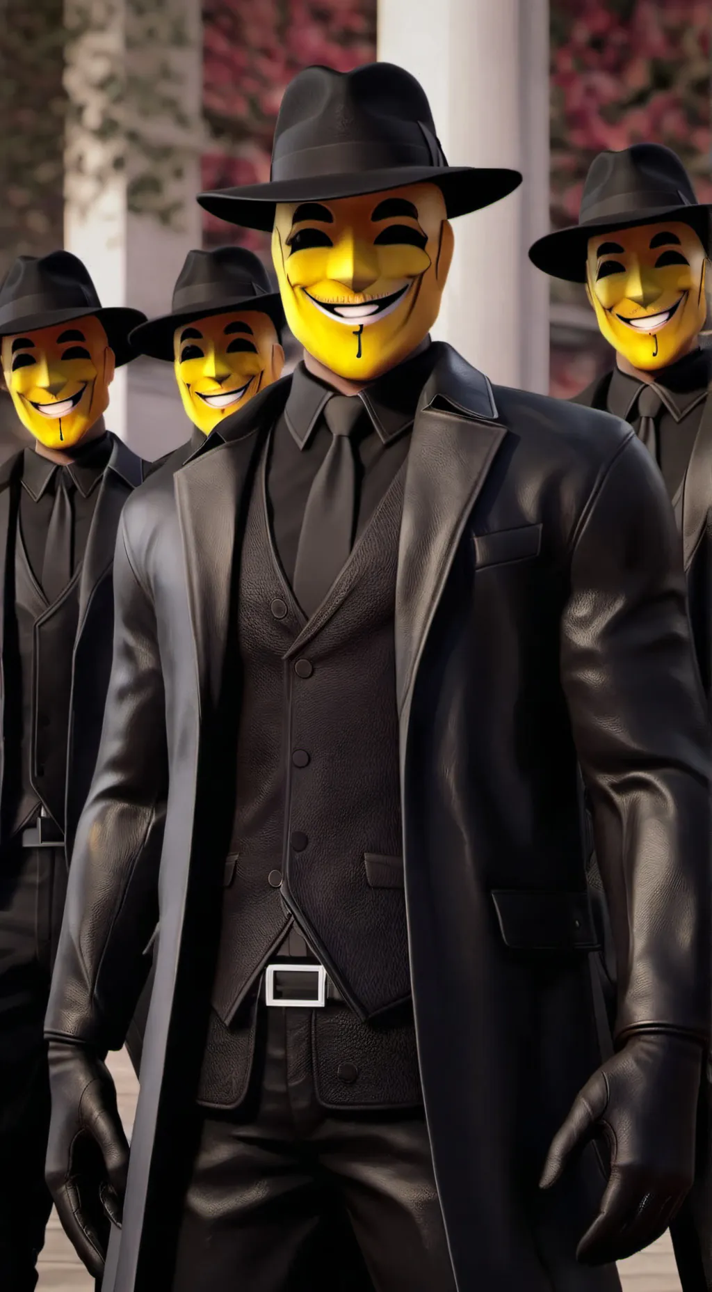 ai character: mafiso  background