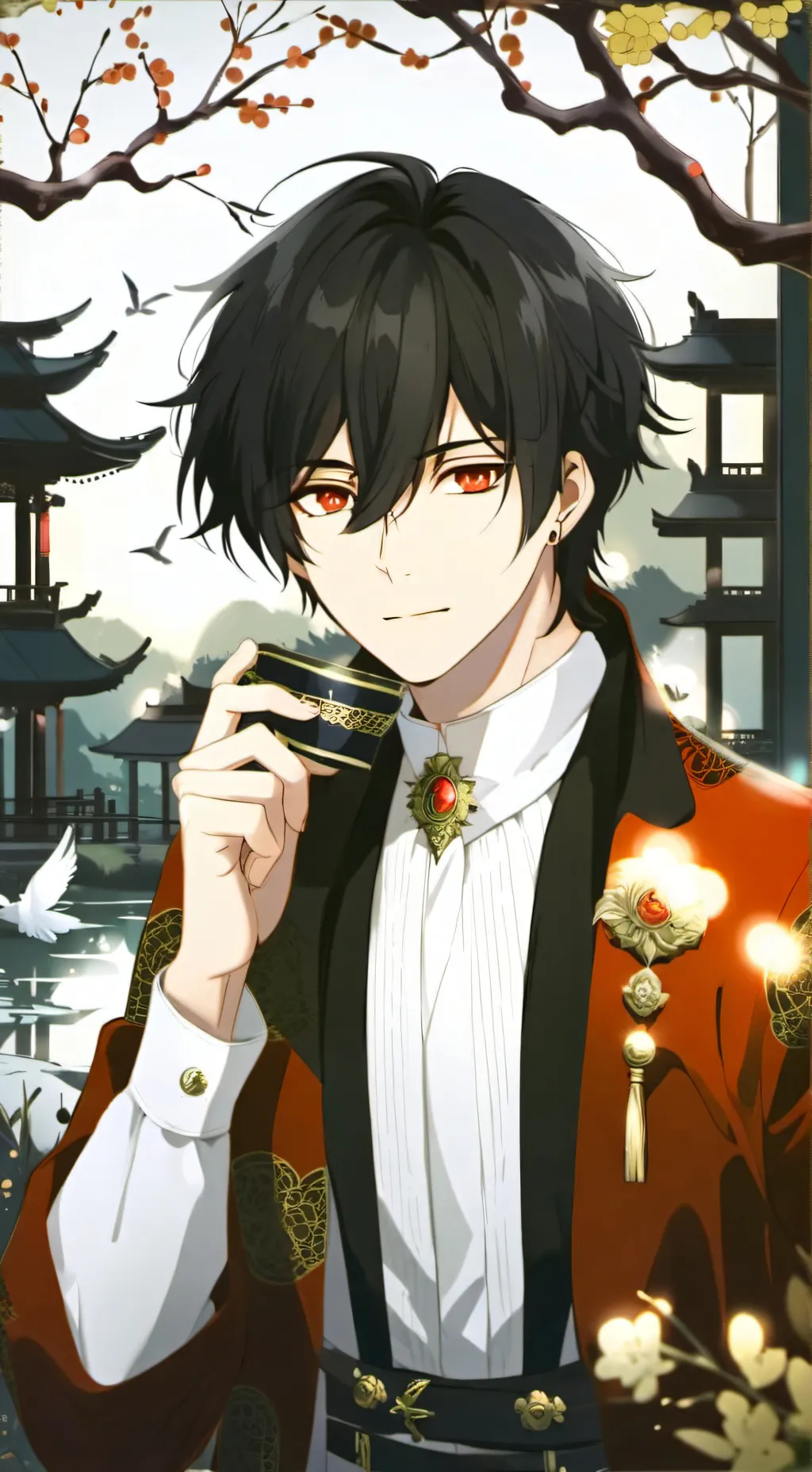 ai character: 😚Xavier😚 background