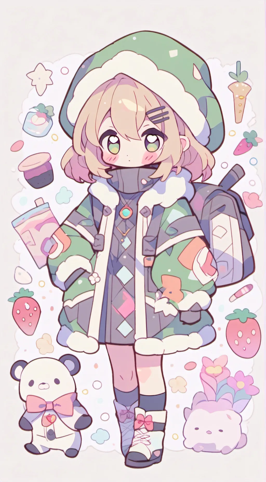 ai character: DW HATES U!! RAHHH background