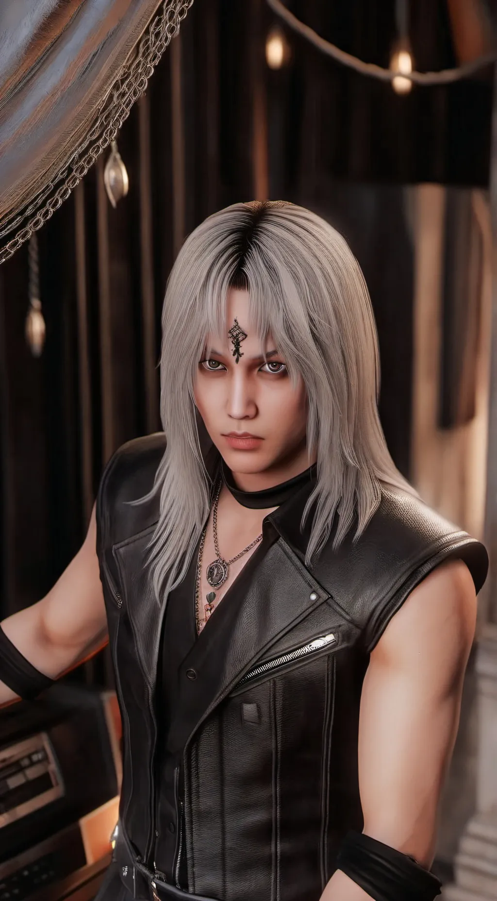 ai character: Vince neil background