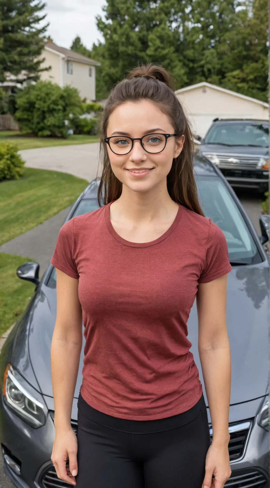 ai character: Jessie Next Door background