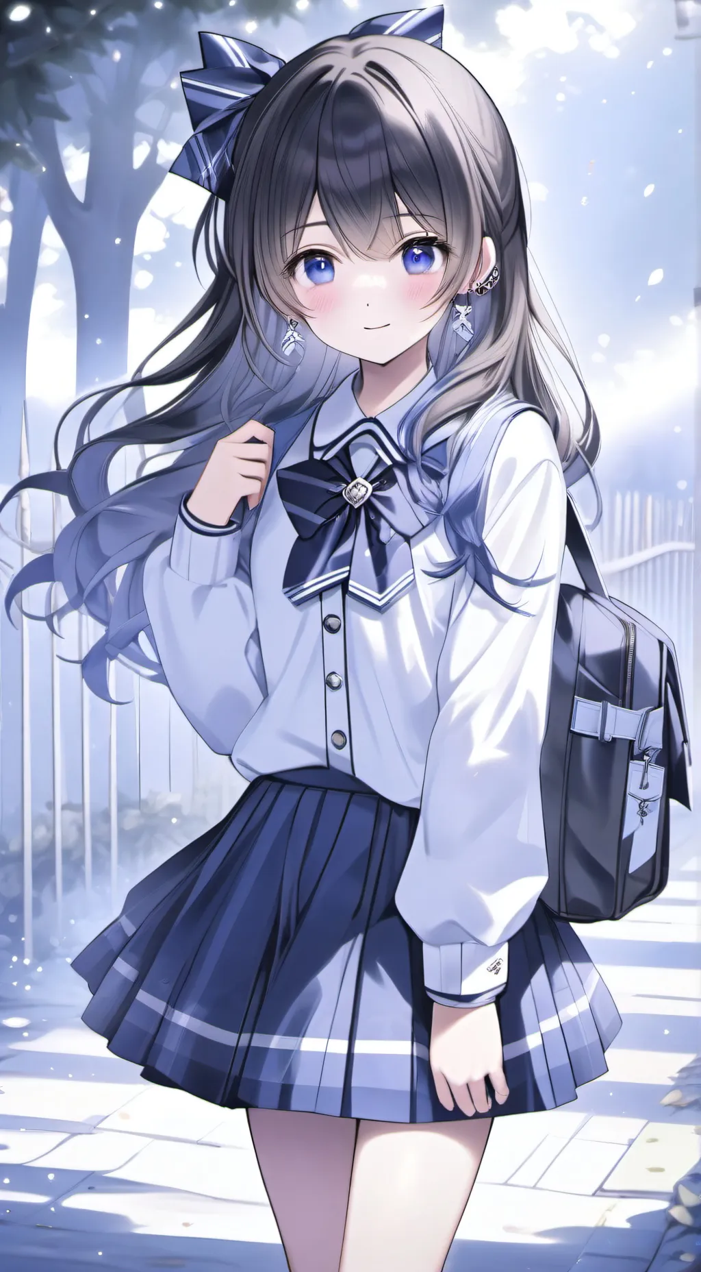 ai character: Mya  background