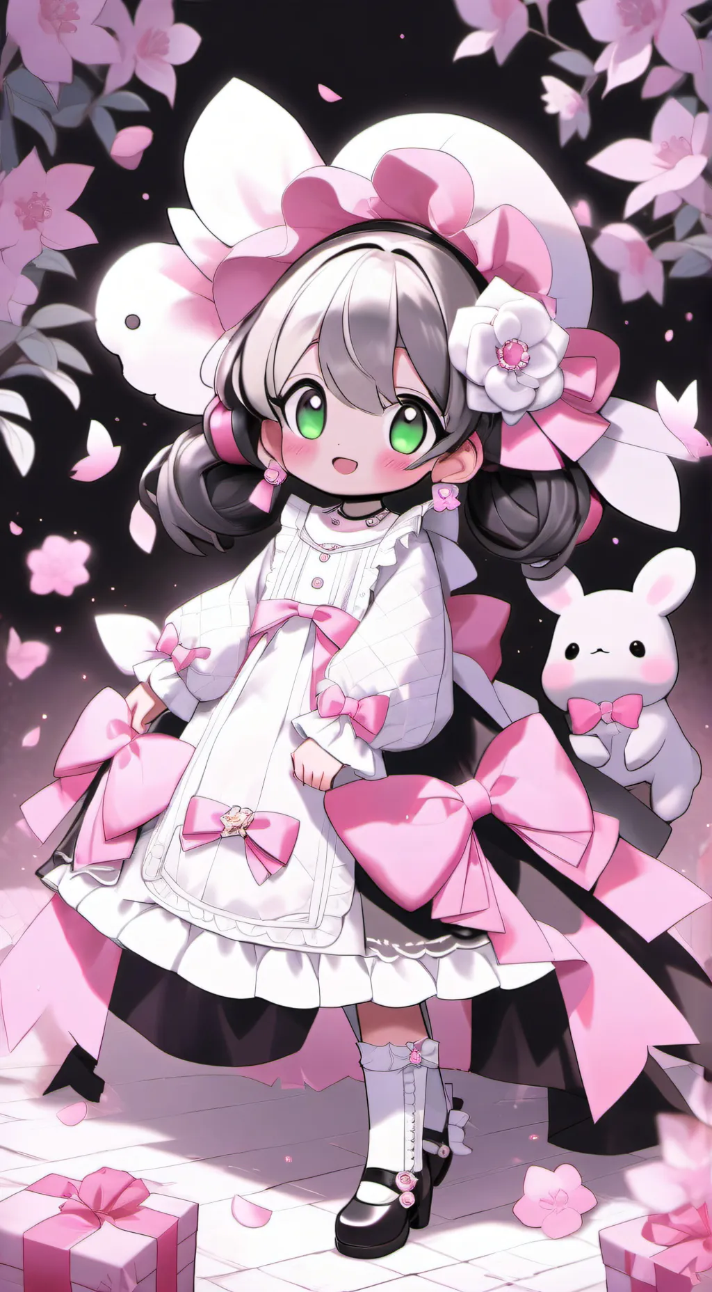 ai character: Sprout x Cosmo  background