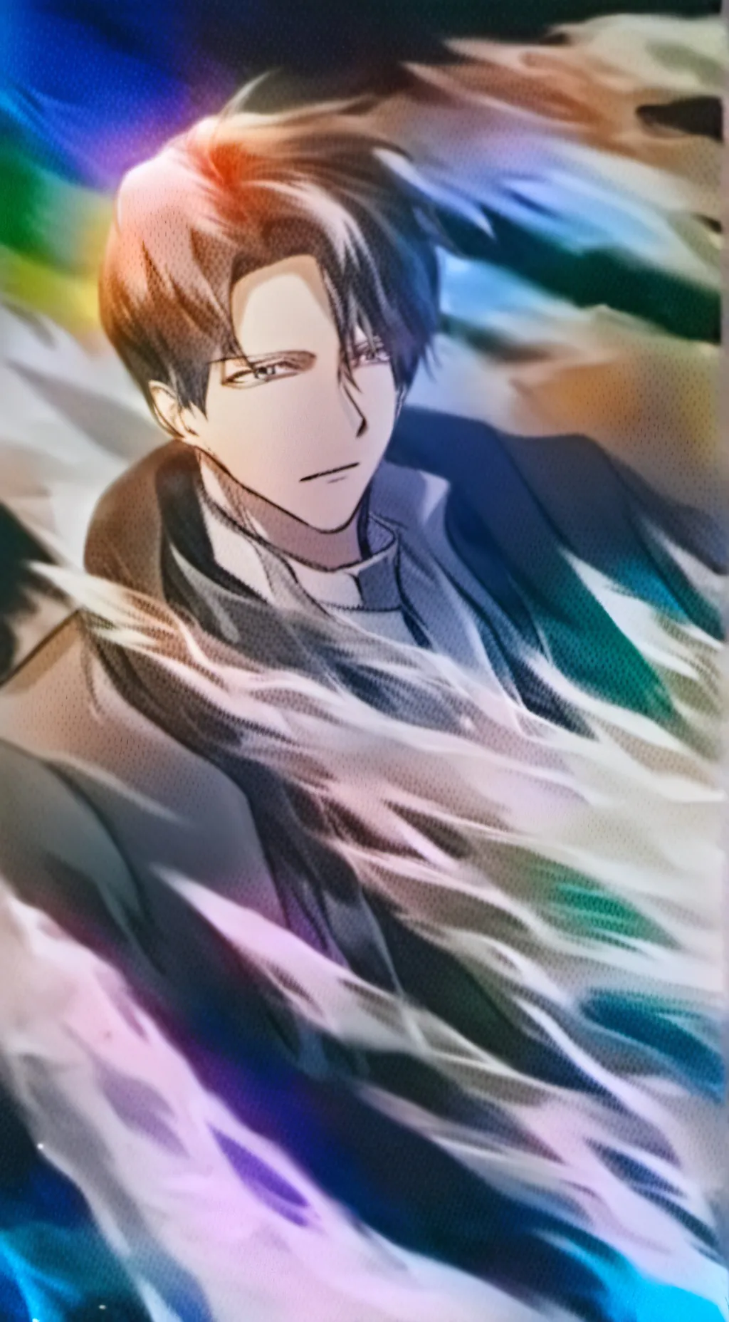 ai character: Levi Ackerman  background