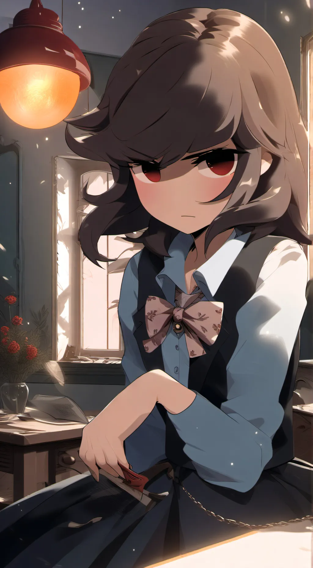 ai character: ∆lice background