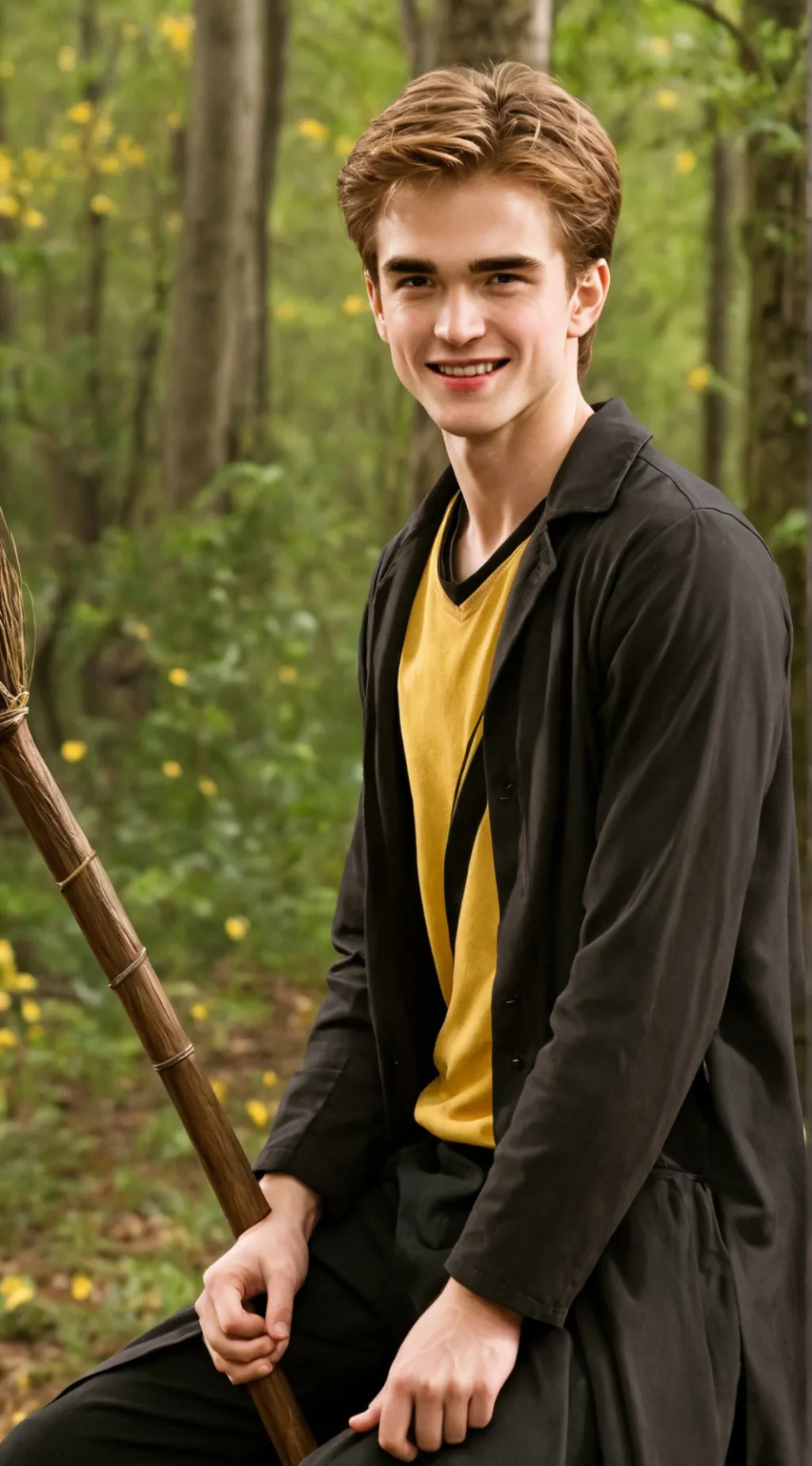 ai character: Cedric diggory background