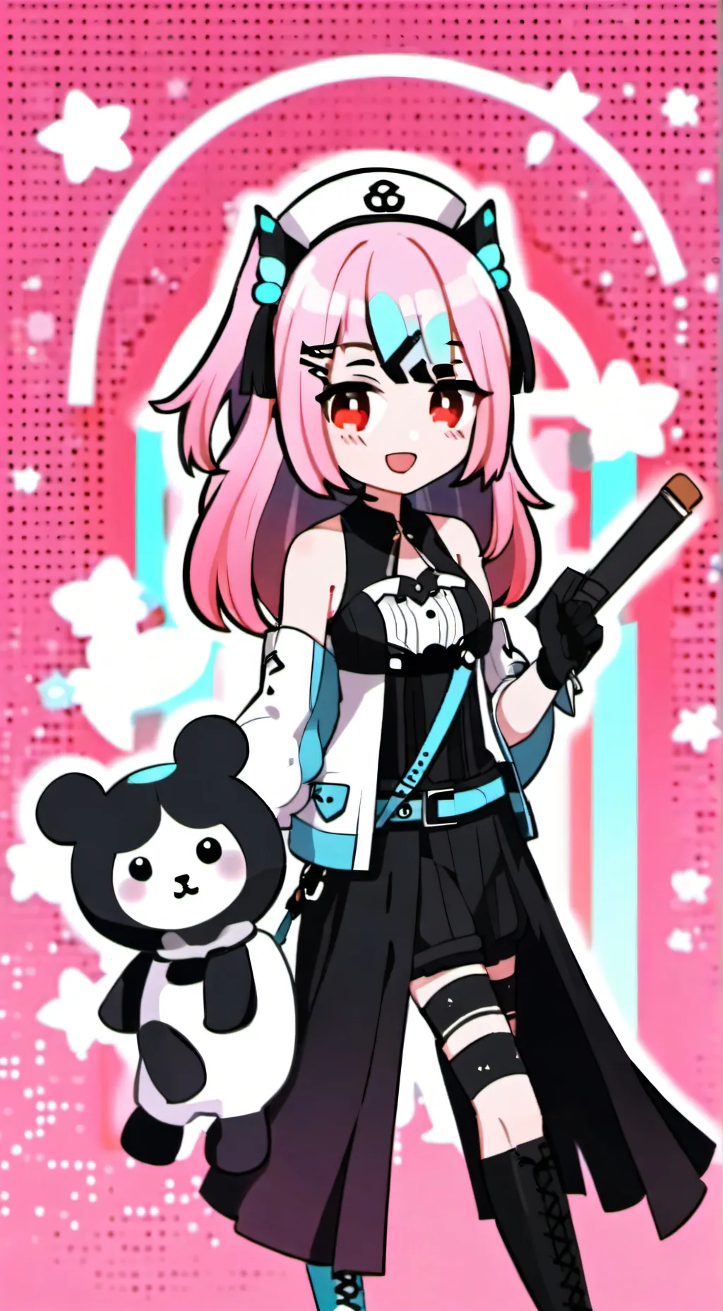 ai character: anamie quizz background