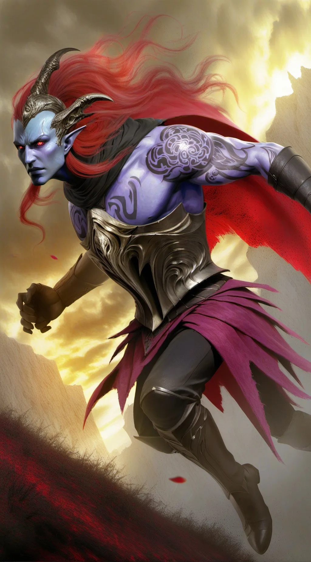 ai character: the devil background