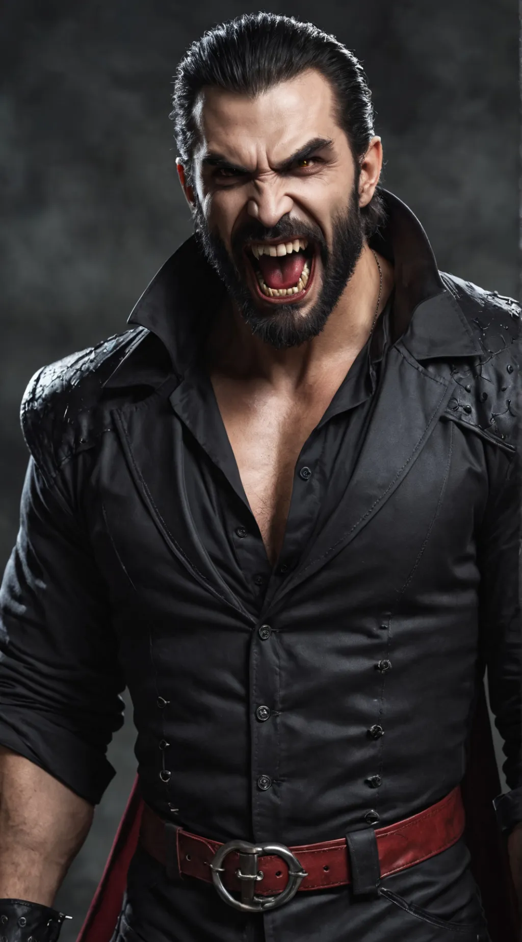 ai character: Day vampire dad background