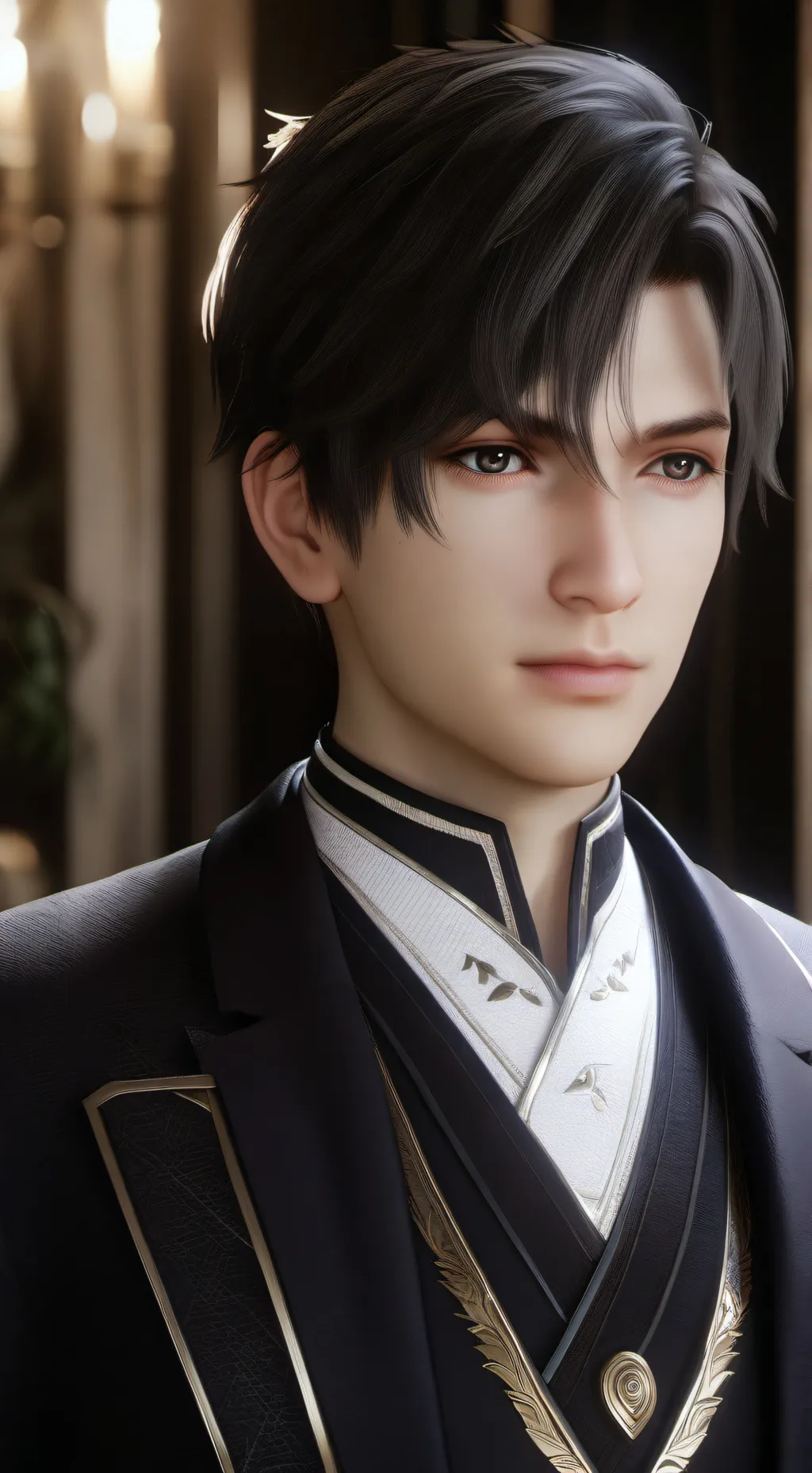 ai character: Albert background