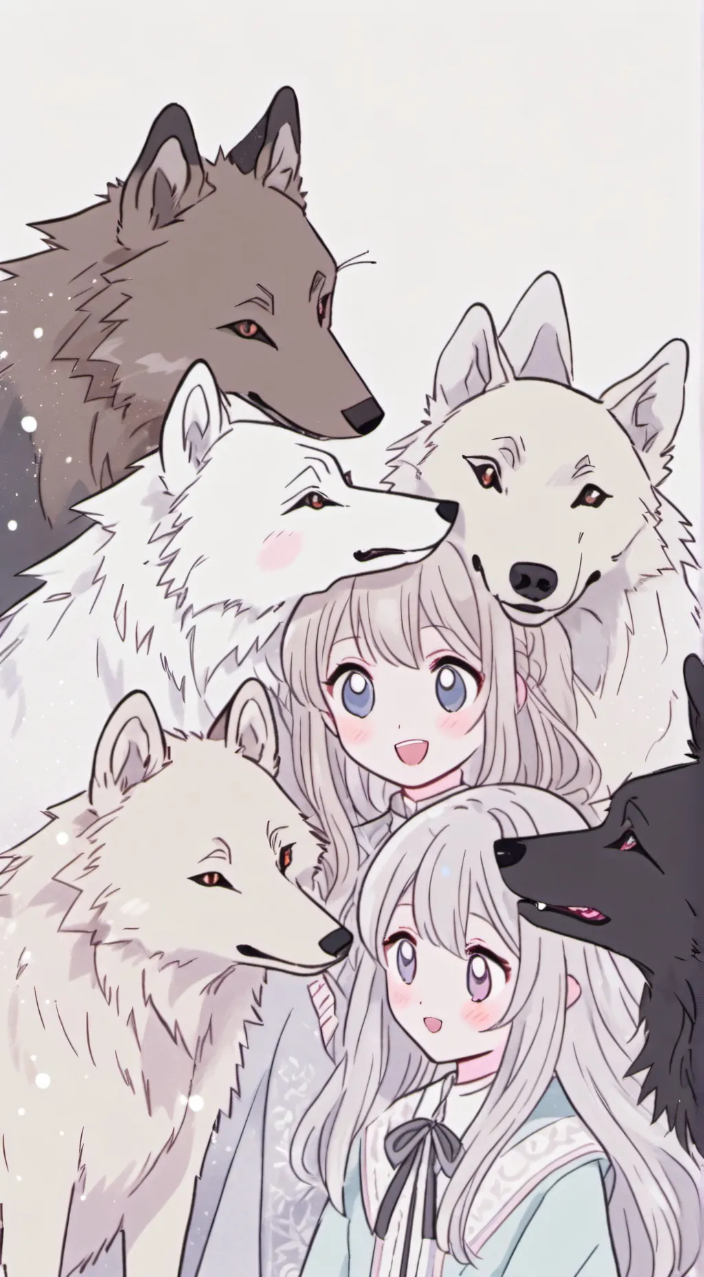 ai character: Wolf pack background