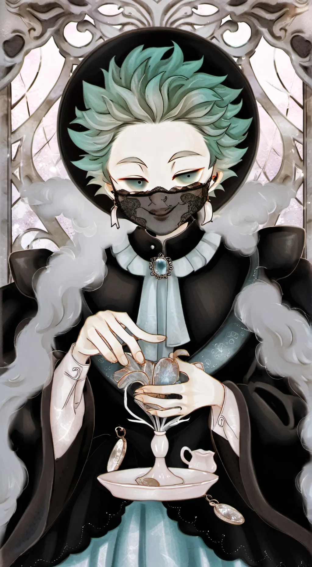ai character: Legendary Cookies background
