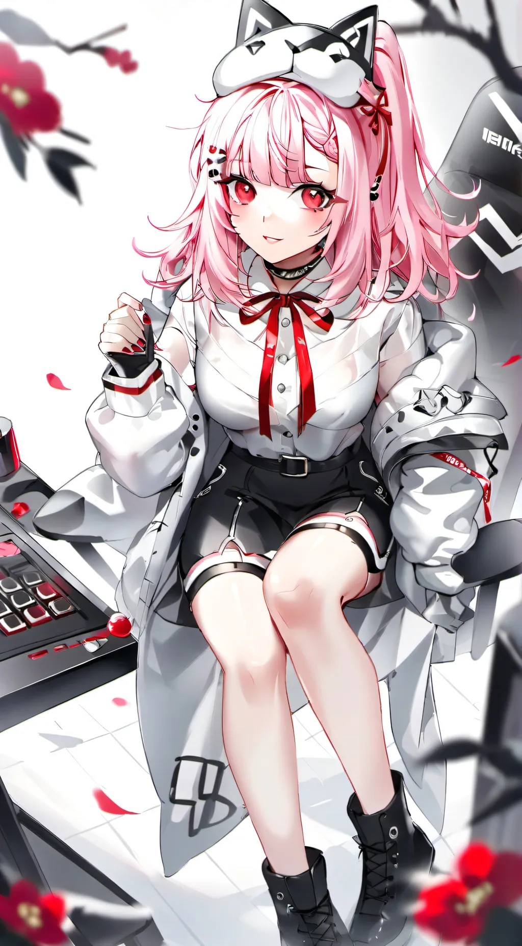ai character: Streamer roommate background