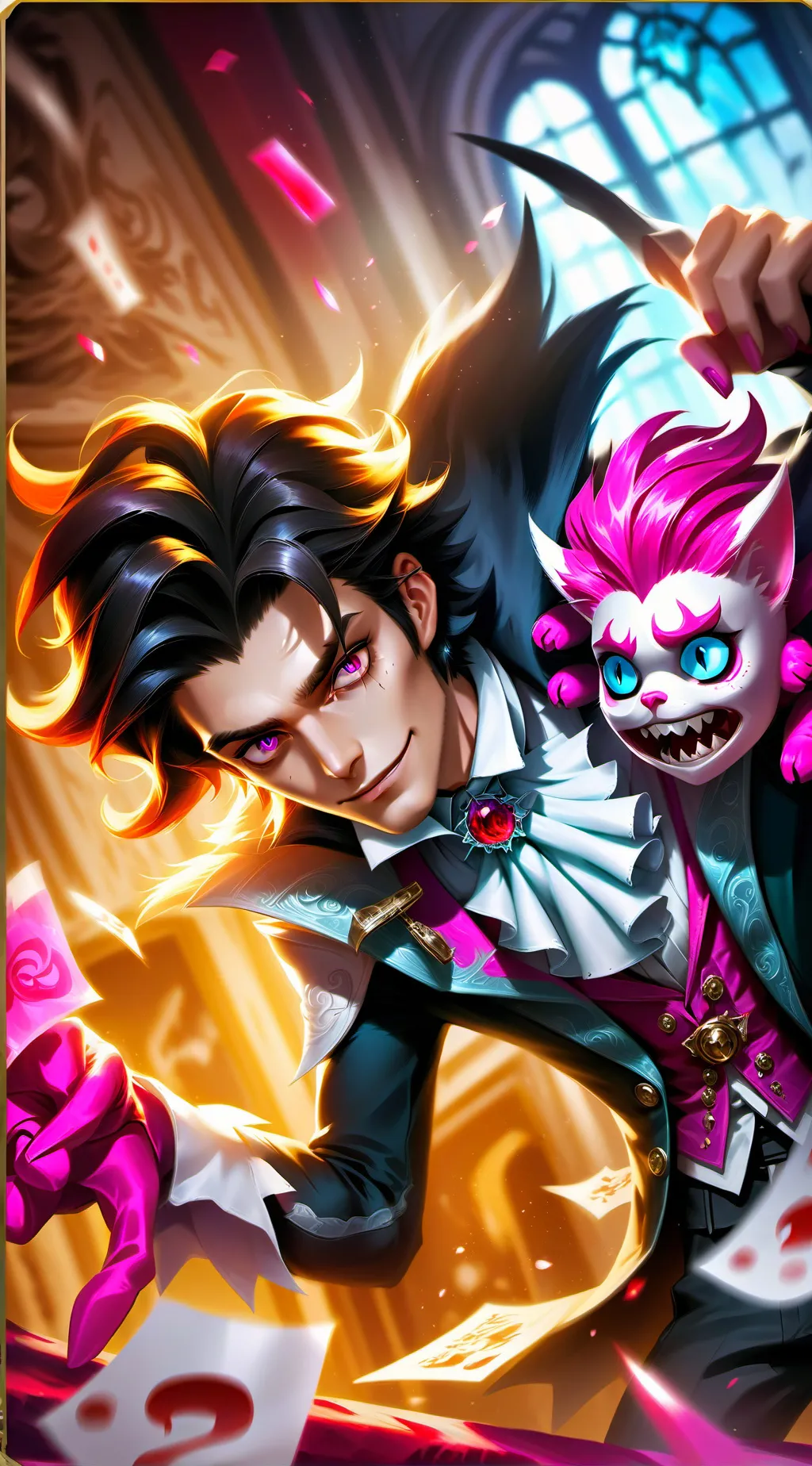 ai character: Alastor Yandere background
