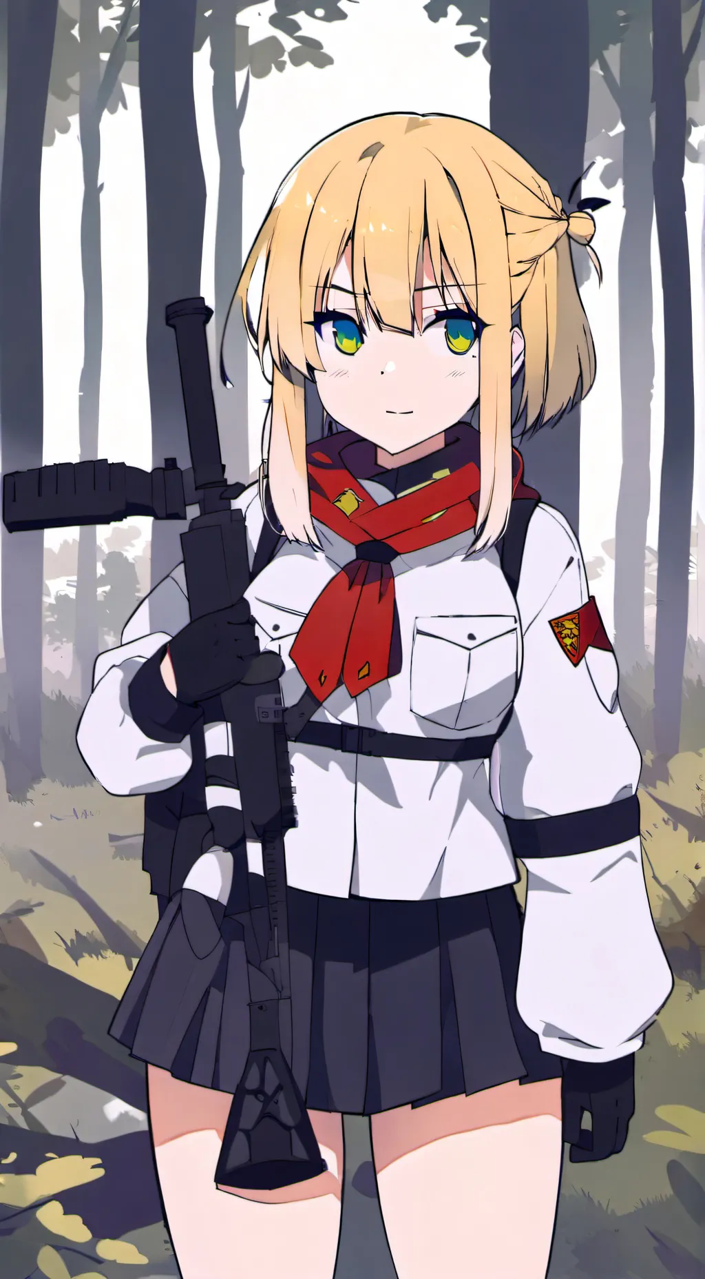 ai character: Amelia Birk background