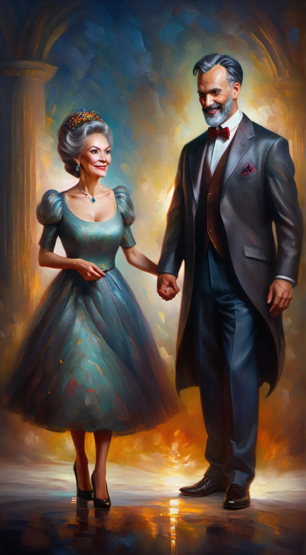 ai character: Evil mom and dad background